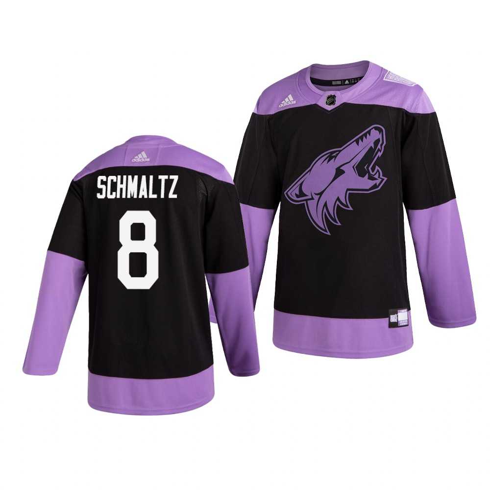Coyotes 8 Nick Schmaltz Black Purple Hockey Fights Cancer Adidas Jersey Dzhi,We sell and wholesale Coyotes 8 Nick Schmaltz Black Purple Hockey Fights Cancer Adidas Jersey Dzhi on line form chian!